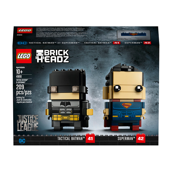 lego brickheadz batman superman