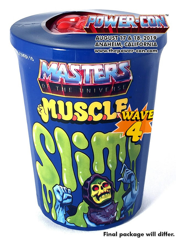 Masters Of The Universe Slime Edition wave 3 2018 Power-Con Super7 M.U.S.C.L.E