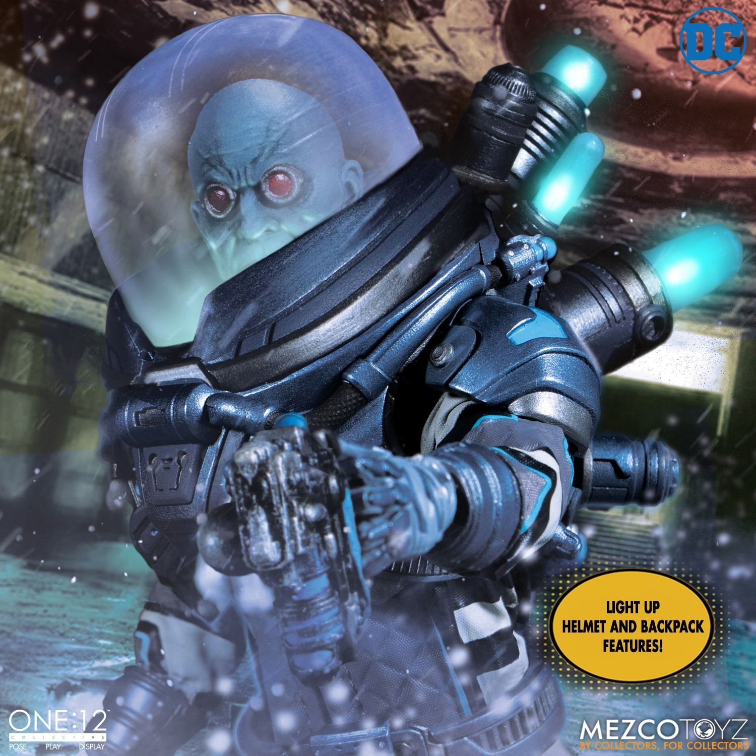 Mr. Freeze Brings the Ice Age with New One:12 Mezco Toyz Figure