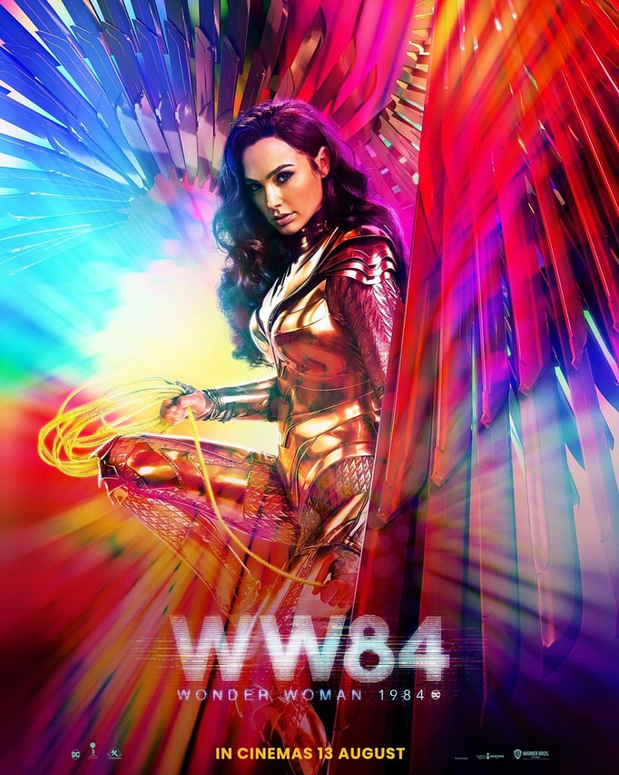 Wonder Woman 1984 poster for a new release date
