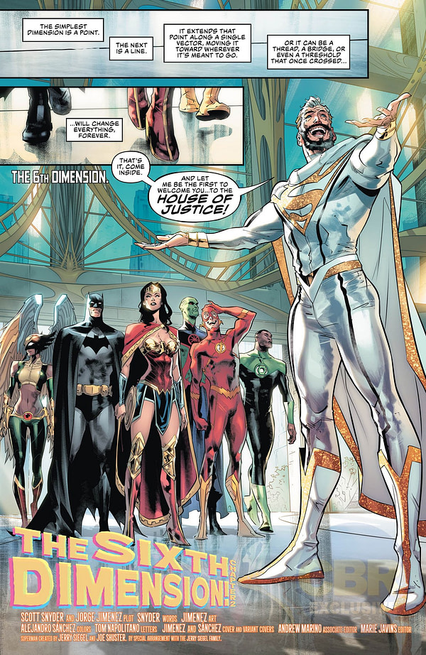 Tomorrow S Justice League 20 Rewrites The Dc Universe One More