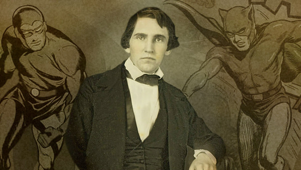 "The Republican" publisher and editor Samuel Bowles III (1826-1878), 1848 photo via the Bowles-Hoar Family Papers at Amherst College