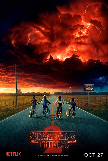 Stranger Things Season 2 Posters Show Cast Reacting To Something