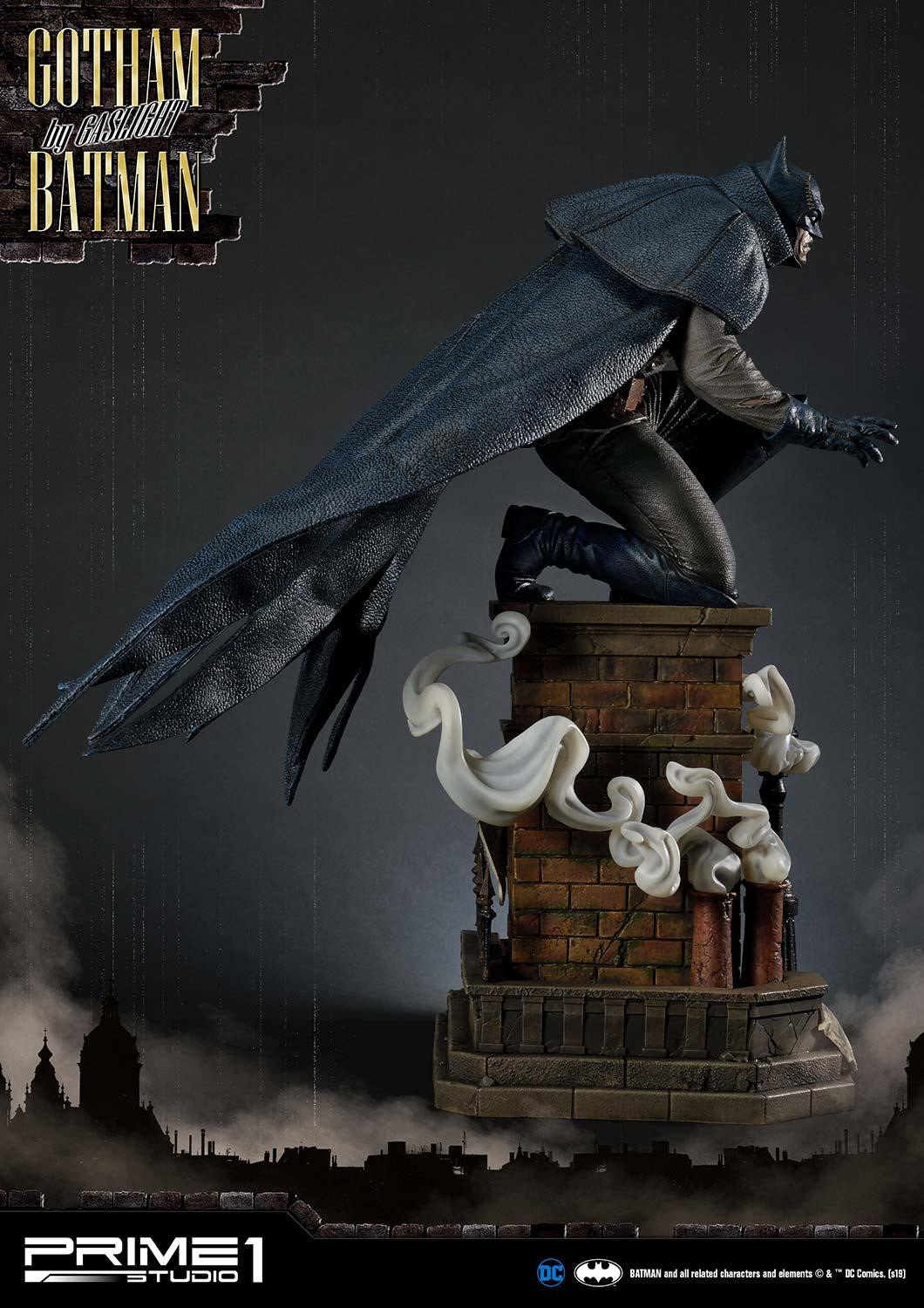 batman gotham by gaslight statue