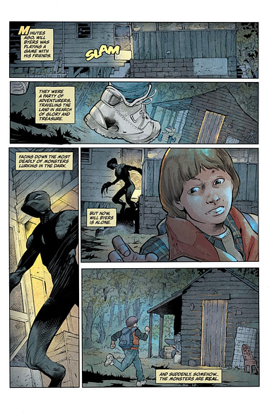 Will Byers Vs Demogorgon For The First Time 9 Page Preview Of