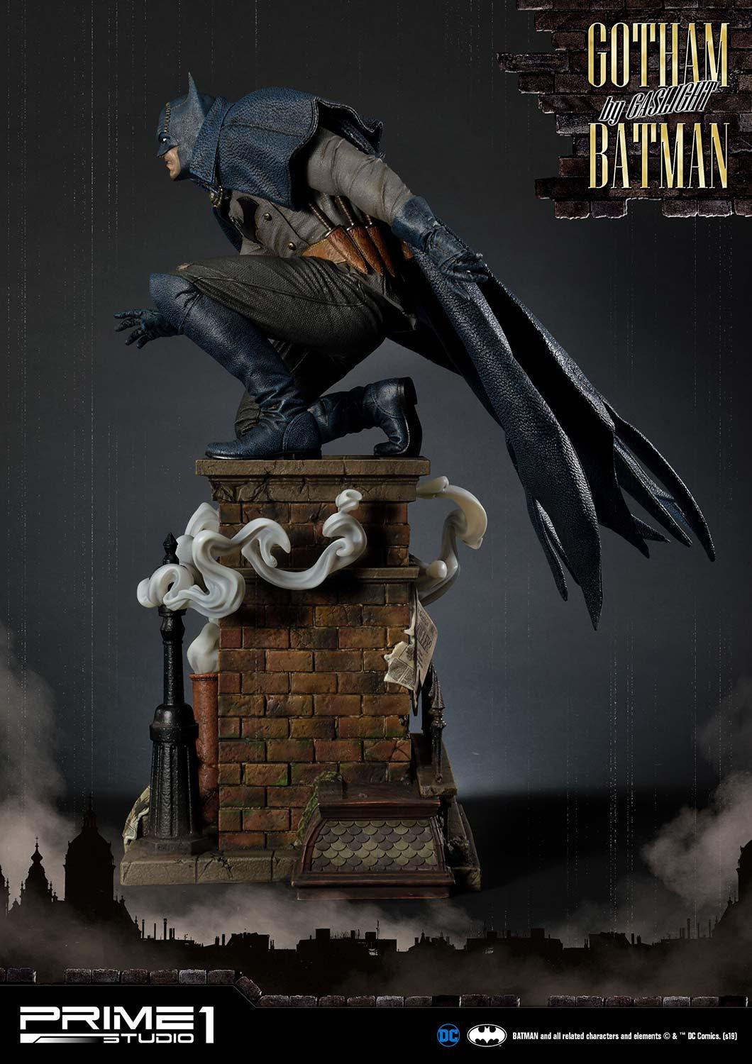 batman gotham by gaslight statue