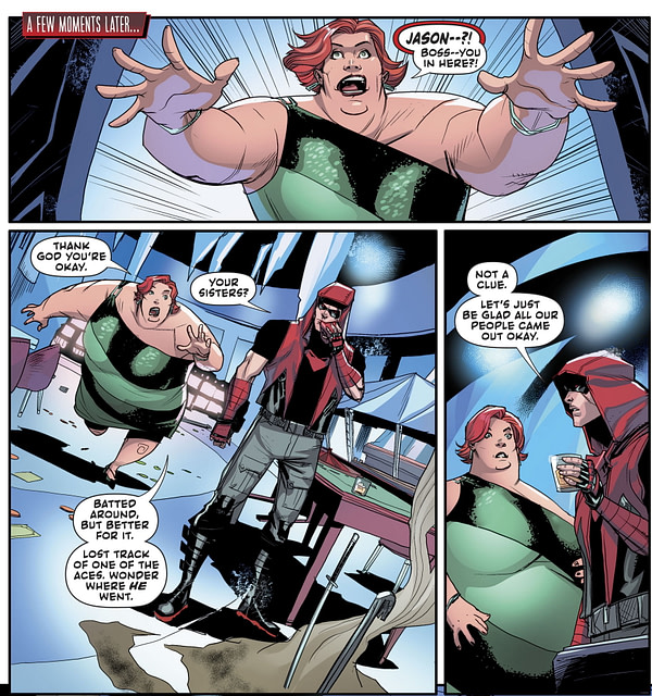 The Transformation Of Suzie Su in Red Hood: Outlaw #42 (Spoilers)