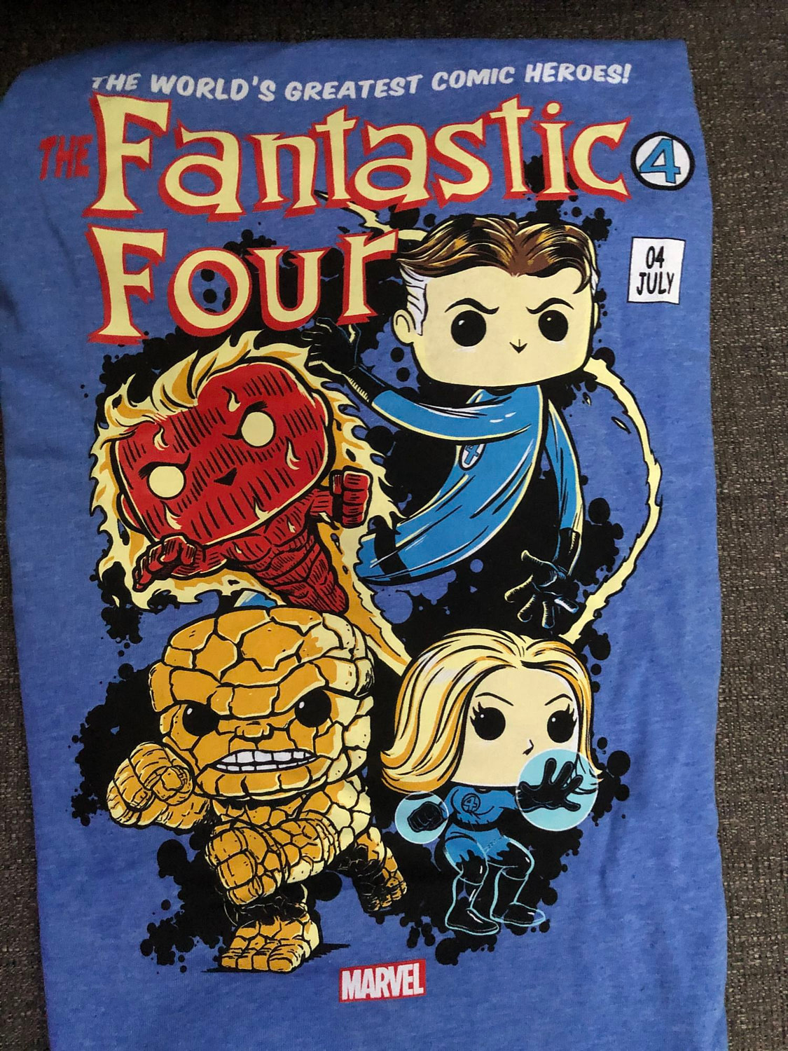 funko mystery mini fantastic four