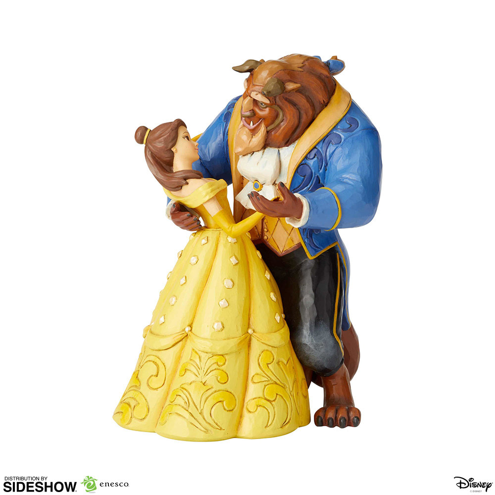 large beauty and the beast statue