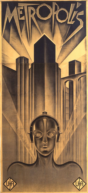 Metropolis Poster Greatest Movies Classic /& Vintage Films