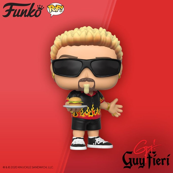 Funko Shows Off Guy Fieri Opening Up his Newest Pop Vinyl Figure