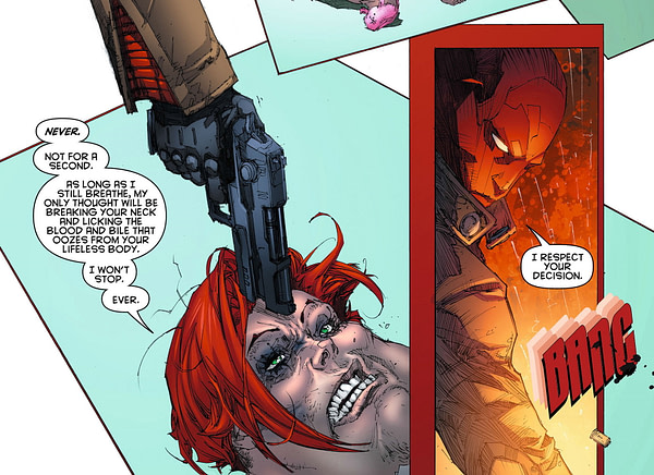 The Transformation Of Suzie Su in Red Hood: Outlaw #42 (Spoilers)