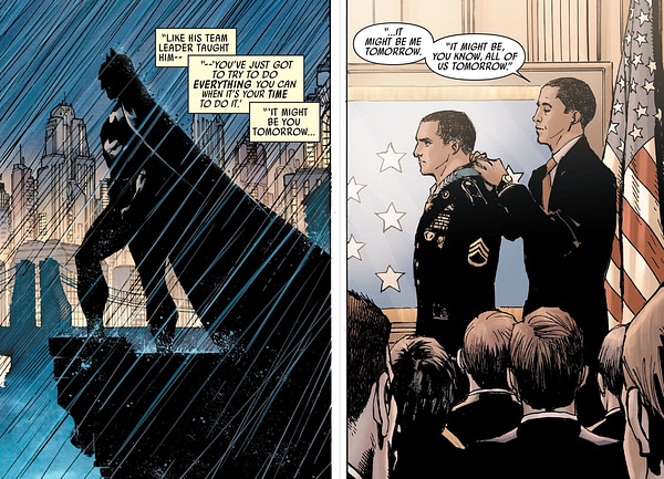 Barack Obama a écrit une bande dessinée Batman, disponible dans Walmart.