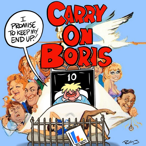 'Carry On Boris' cartoon by Rich Johnston.
