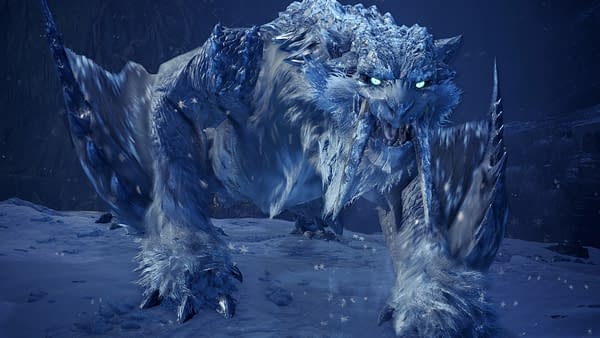 A sign of things to come in Monster Hunter World: Iceborne, courtesy of Capcom. A sign of things to come in Monster Hunter World: Iceborne, courtesy of Capcom.