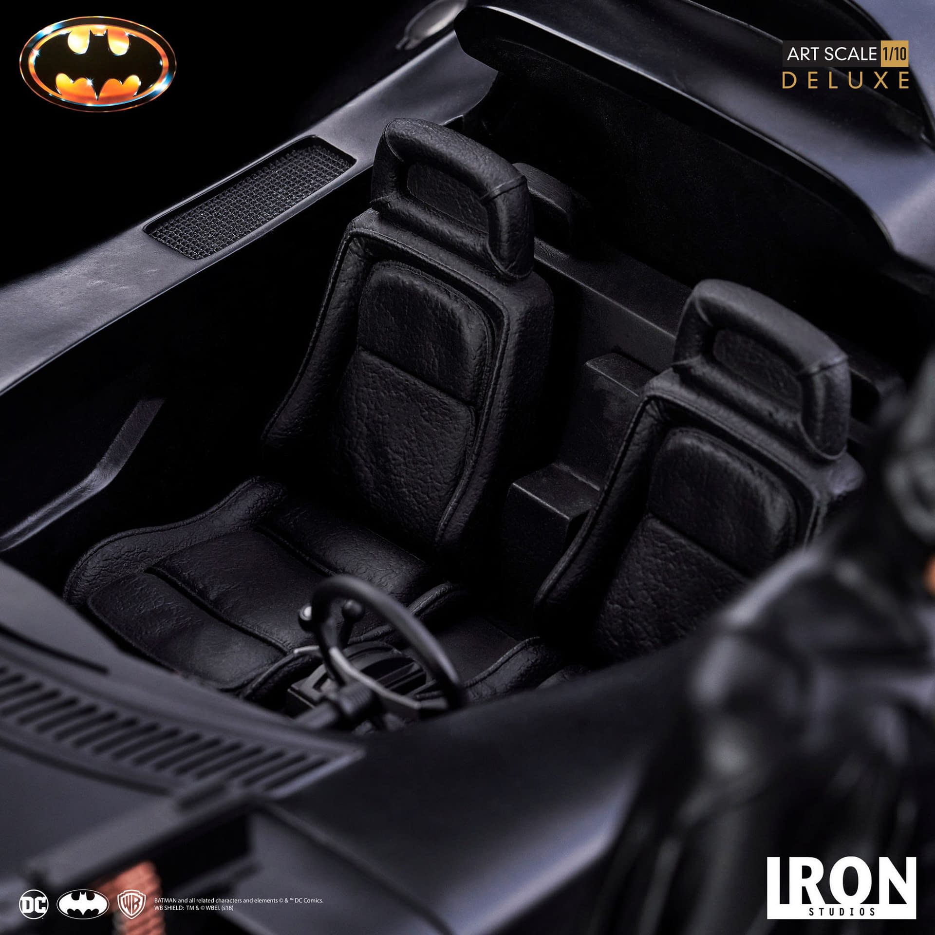 iron studios 89 batmobile