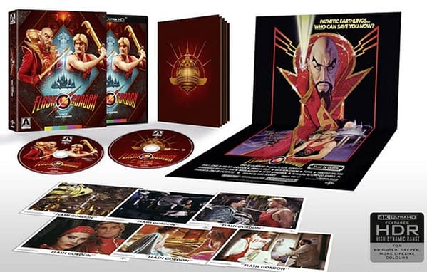 Flash Gordon arrive sur Blu-ray 4K à partir de la vidéo Arrow