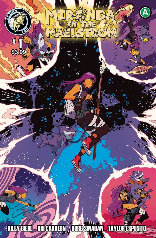 Action Lab Launch Carmine and Miranda In The Maelstrom in September.