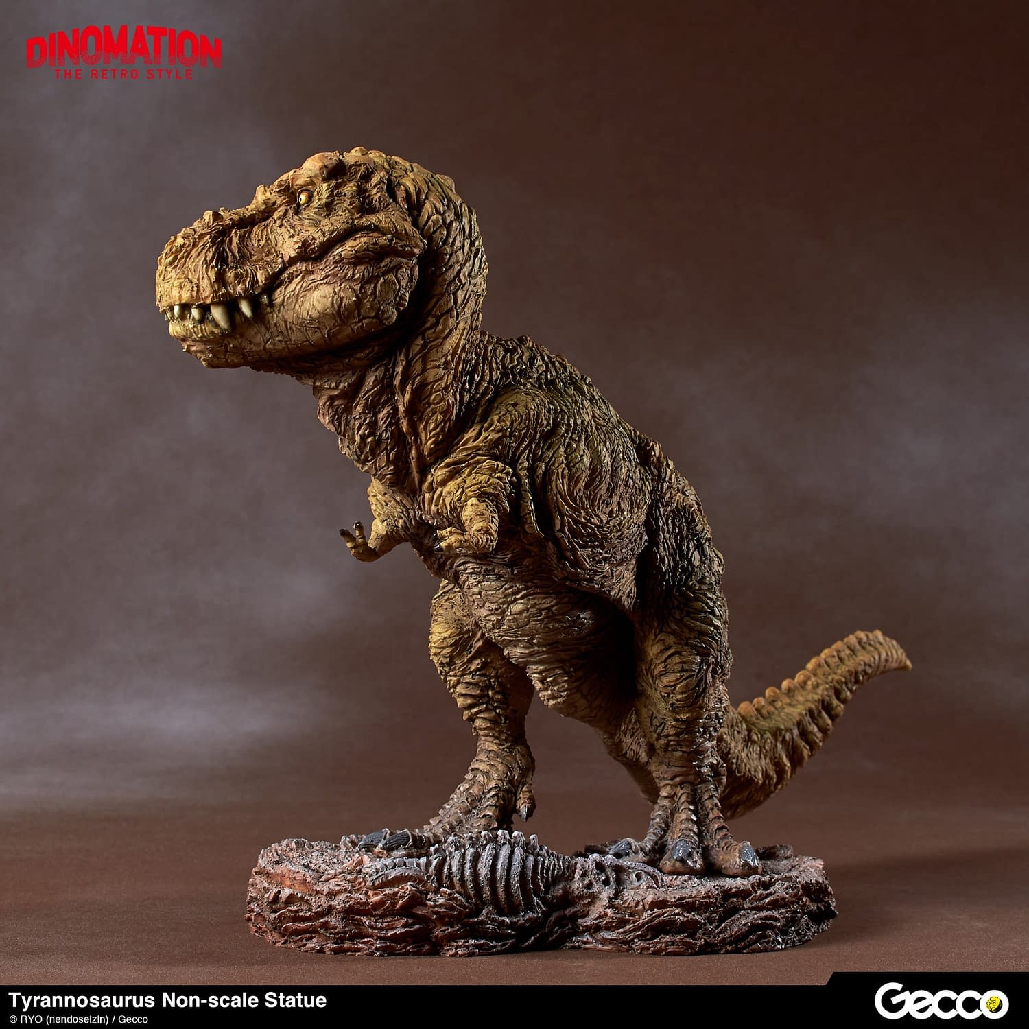 Gecco Brings Dinomation Back to Life with New Tyrannosaurus Rex Statue