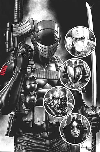 Another Cover Rob Liefeld Declines to Sign - GI Joe: Snake Eyes: Deadgame.