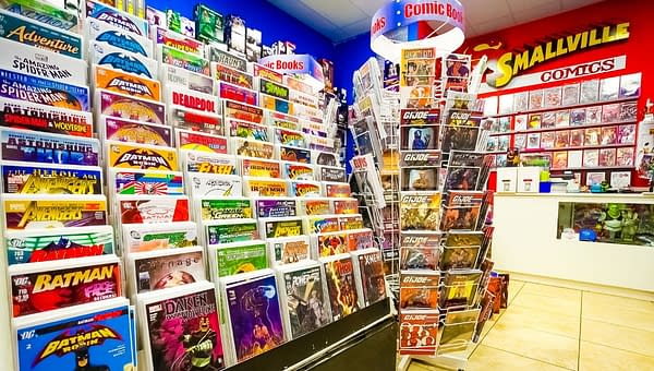 Johannesburg, South Africa - July 05 2011: Inside interior of a Comic Book Store<br /> Editorial credit: Sunshine Seeds / Shutterstock.com