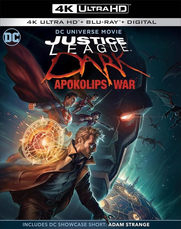 La couverture de Justice League Dark: Apokolips War. Crédit: Warner Bros. Home Entertainment et DC.