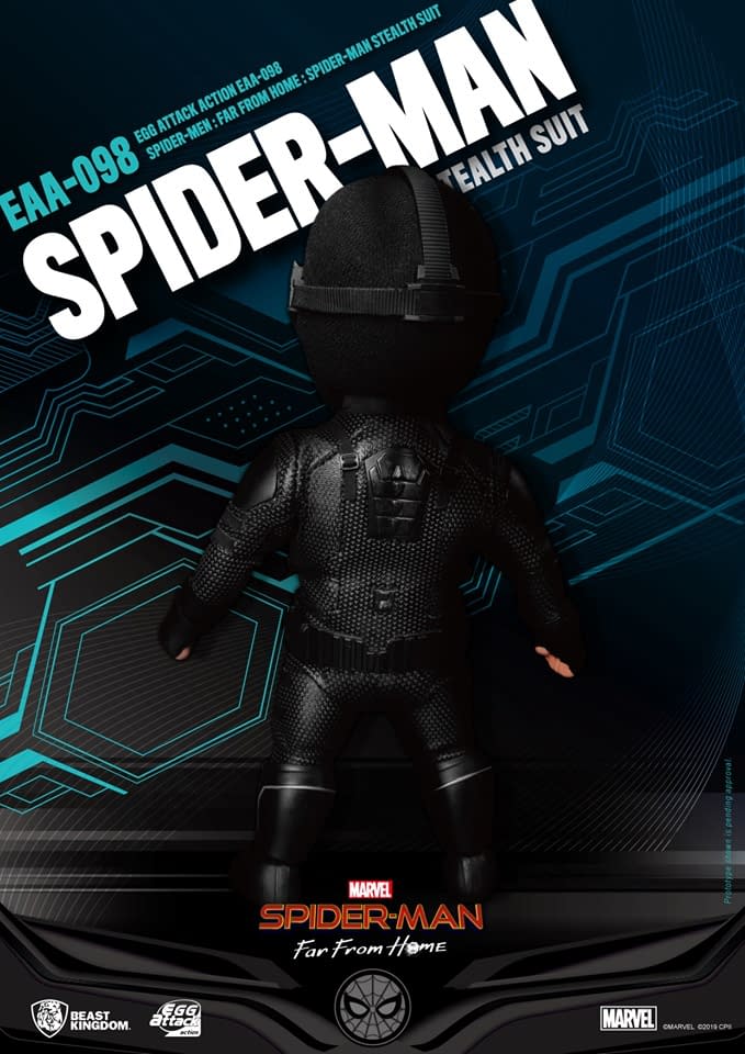 Spider Man S Night Monkey Gets Egg Attack Action With Beast Kingdom