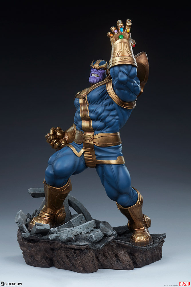 sideshow thanos maquette