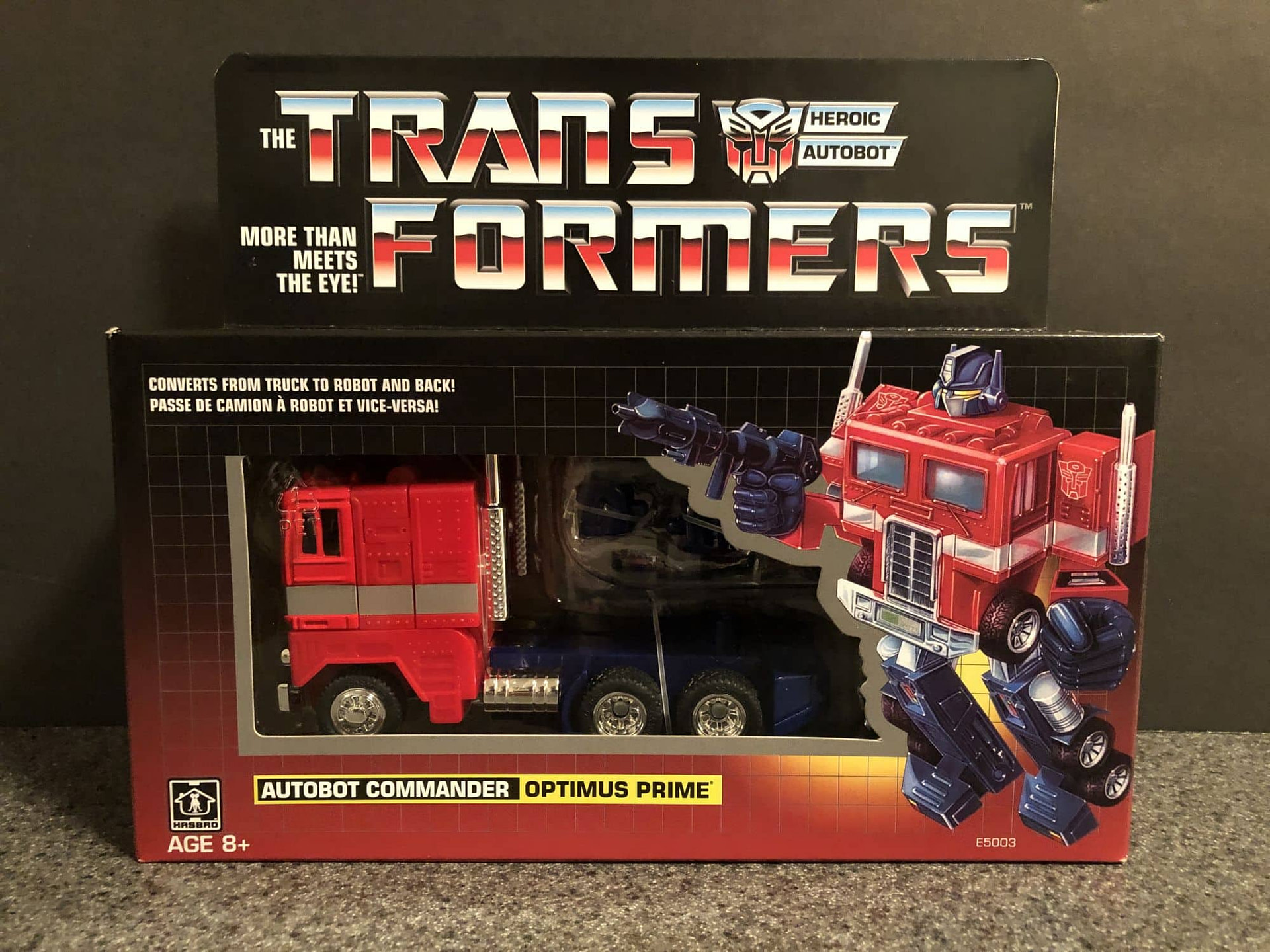 Hasbro's Walmart Exclusive G1 Reissue of Transformers Leader Optimus