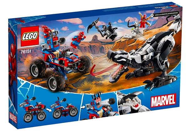 venom vs spiderman lego set