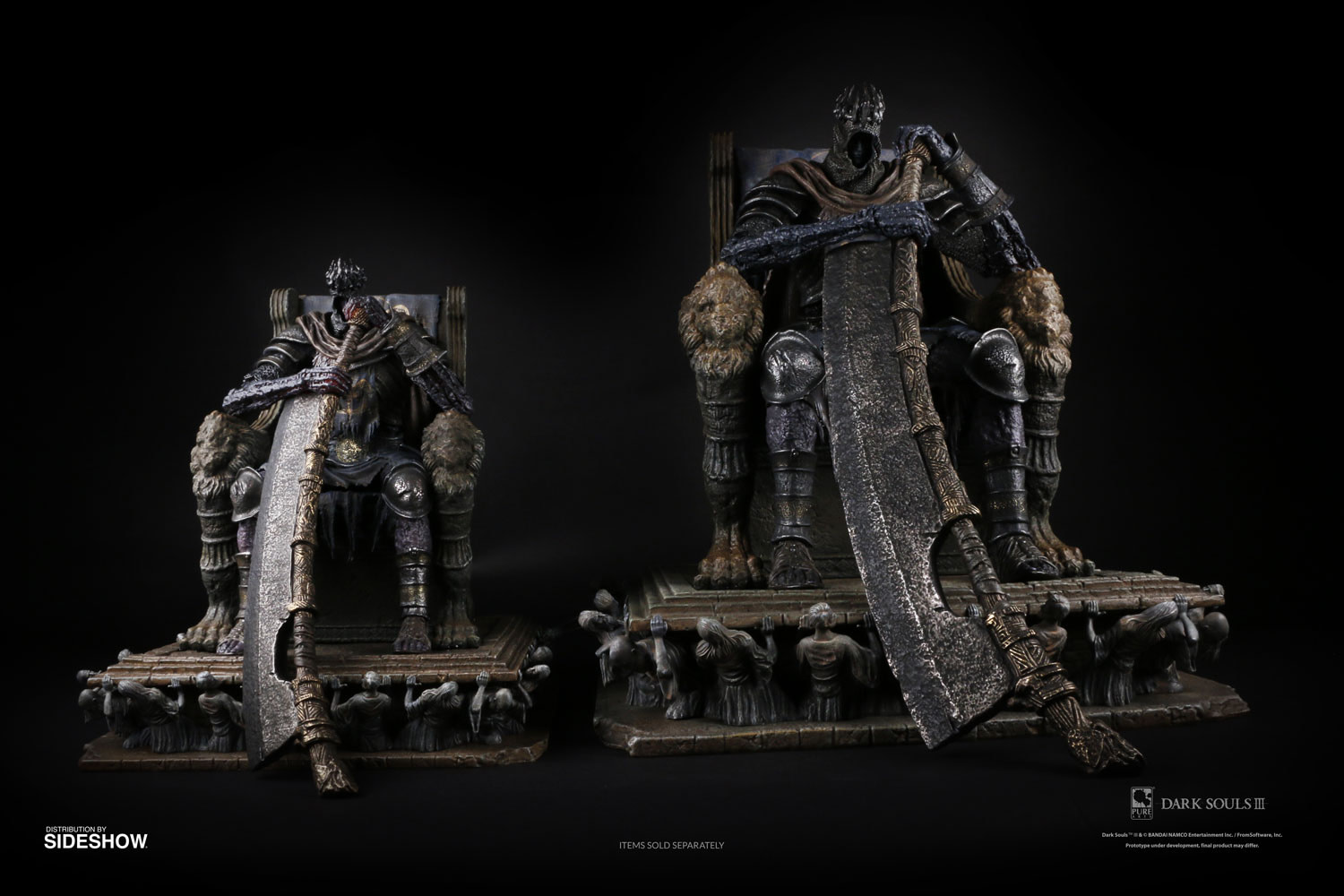 dark souls yhorm statue