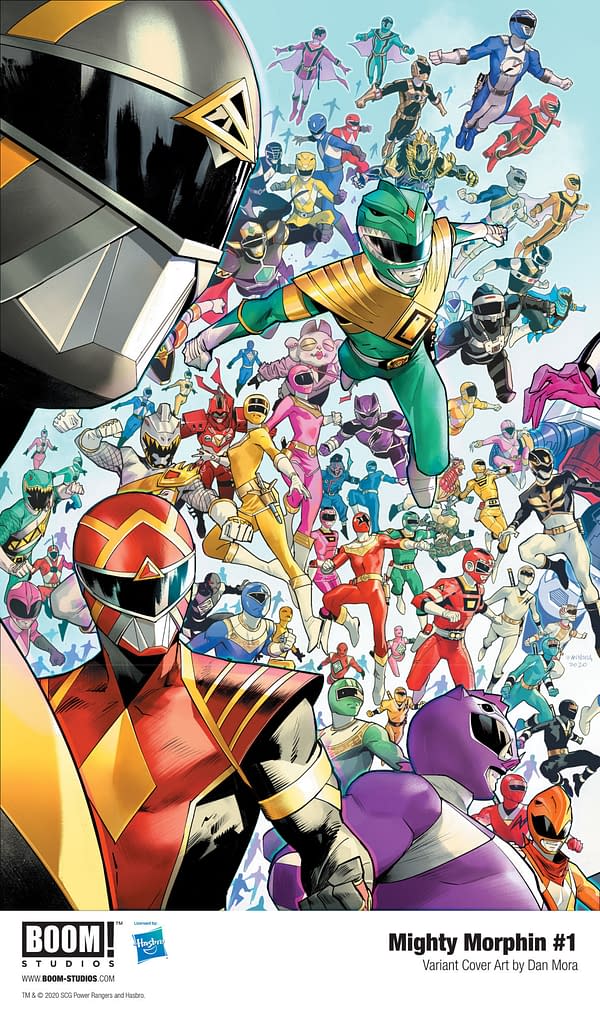 BOOM! Studios Relaunch Power Rangers With Mighty Morphin #1