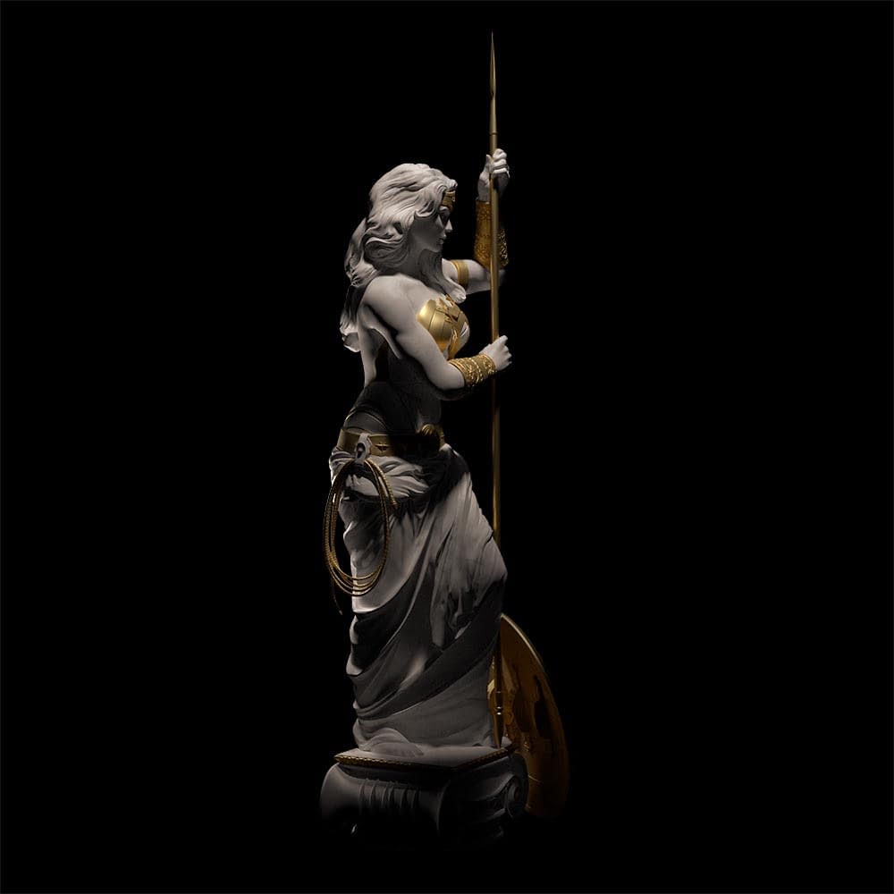 wonder woman greek statue