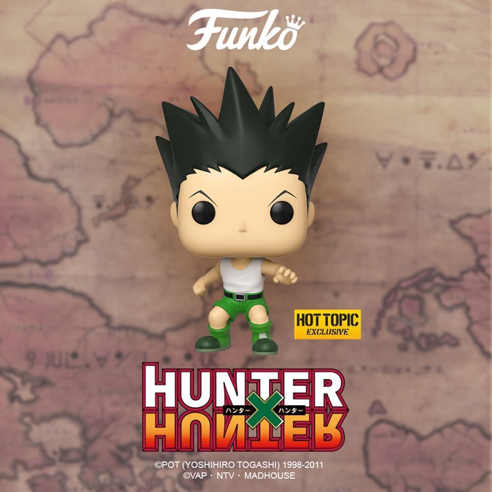 Funko Announces Hunter X Hunter Will Be Getting A Pop Wave