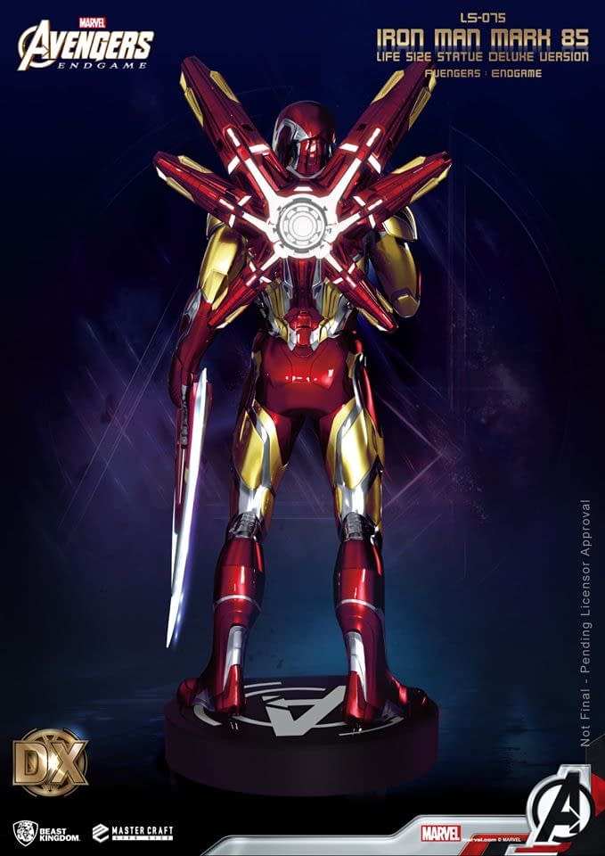 Iron Man Gets A Life Size Endgame Statue From Beast Kingdom