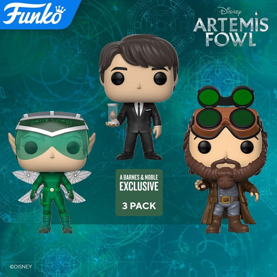 artemis fowl funko pop chase
