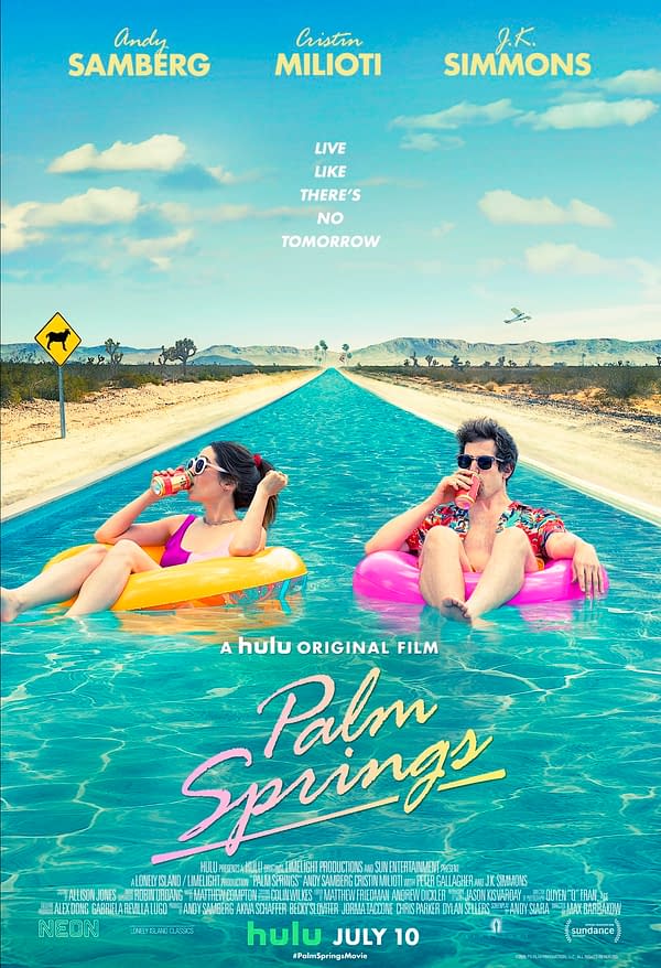 Sundance a frappé Palm Springs Hulu et Drive-Ins le 10 juillet