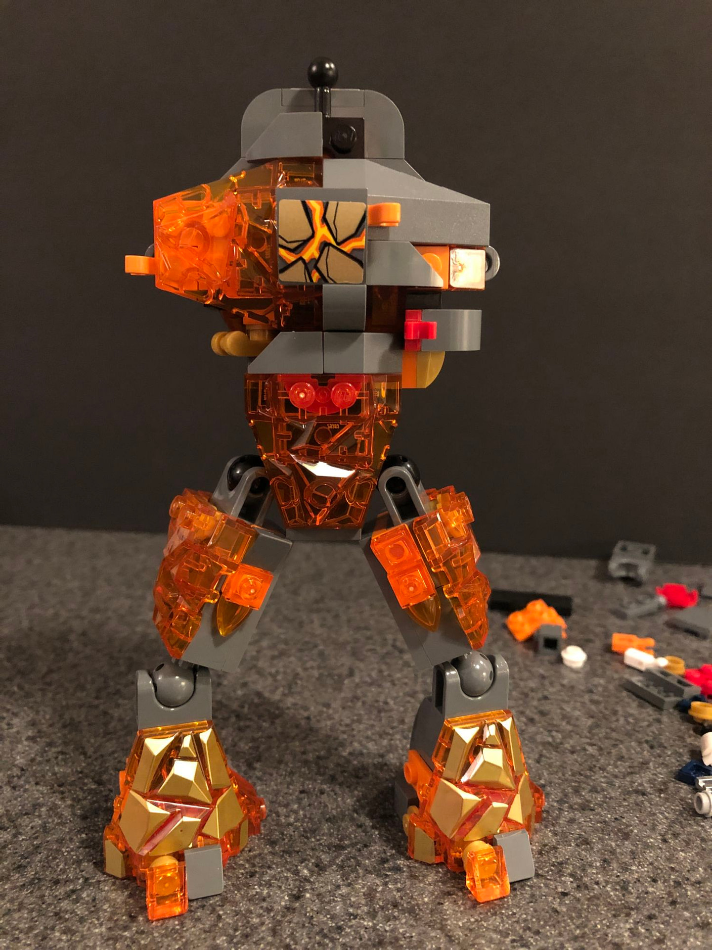 lego spider man far from home lava monster