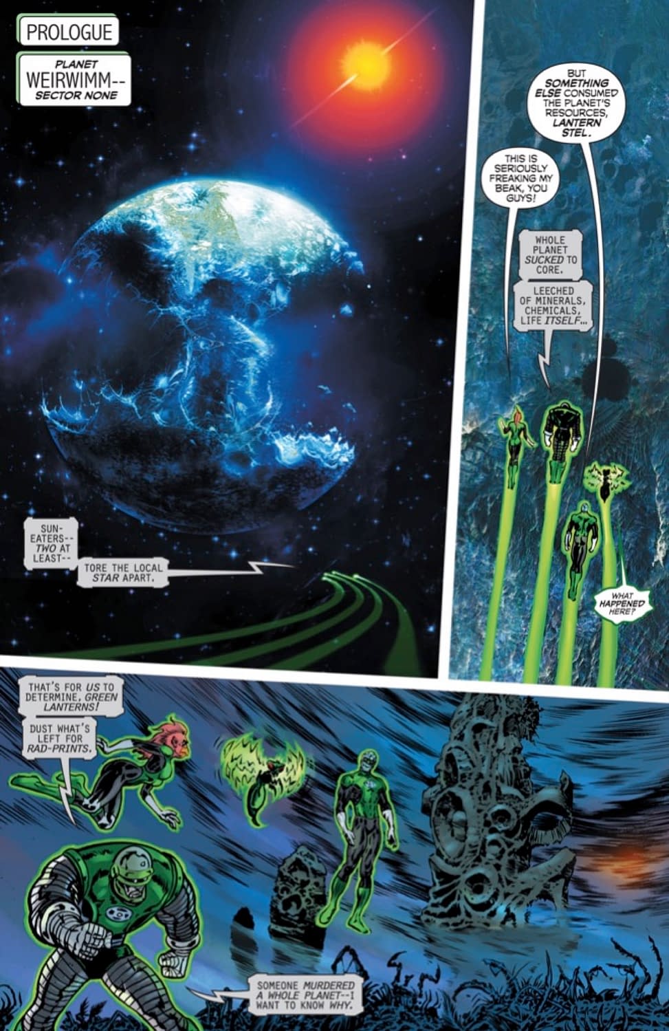 MURDER in this EXCLUSIVE The Green Lantern 11 Preview