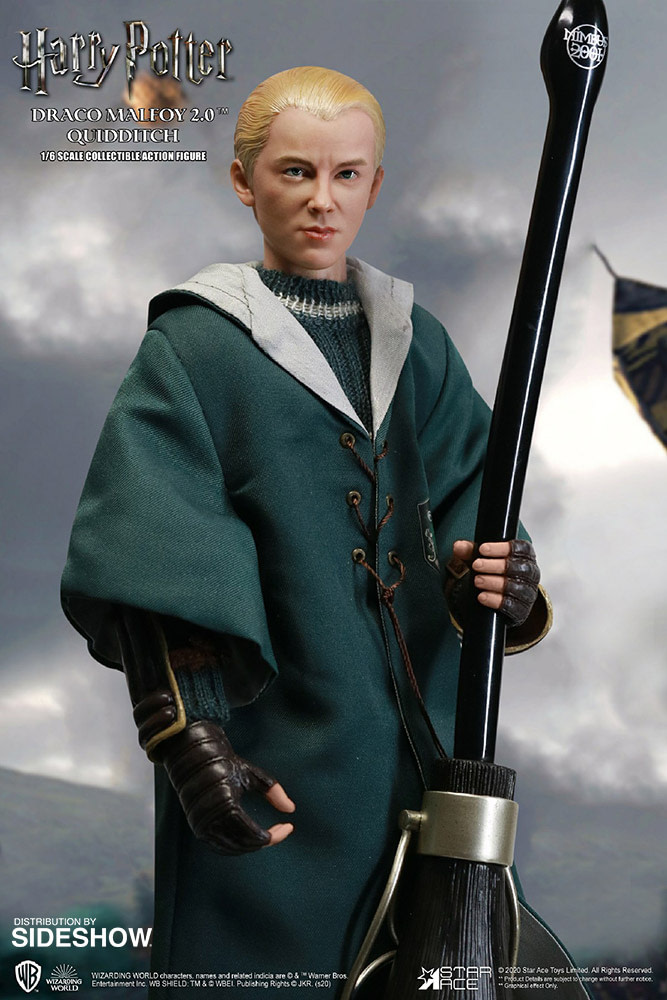 Harry Potter and Draco Malfoy Prepare for Quidditch with ...