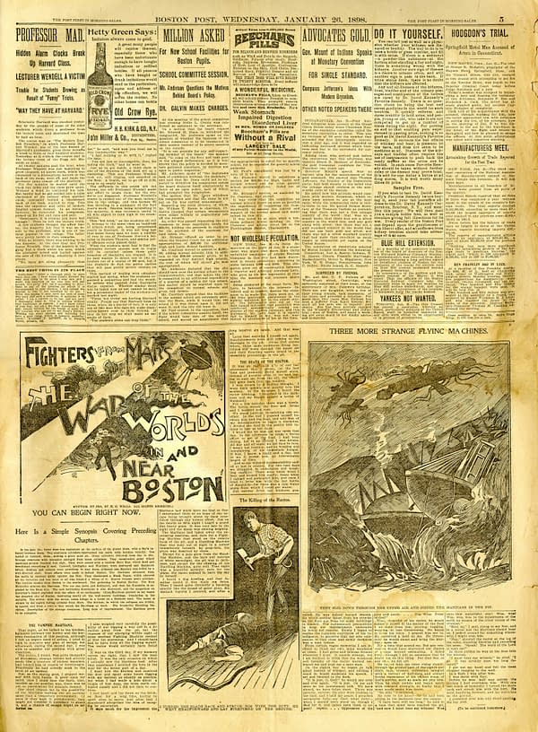 Fighters from Mars by H.G. Wells