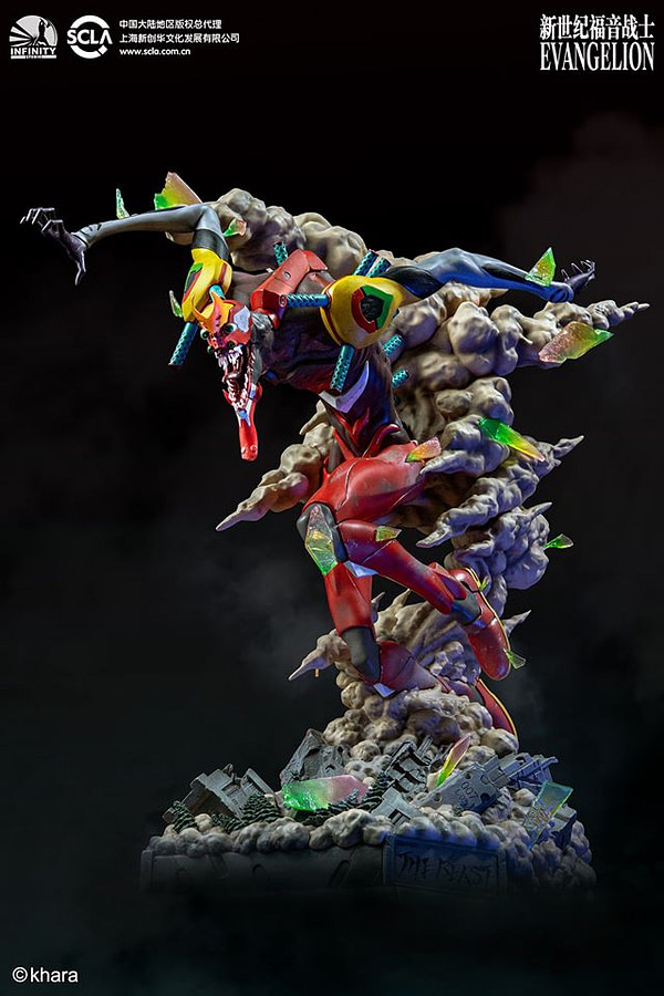 Statue Evangelion Beast Mode d'Infinity Studio