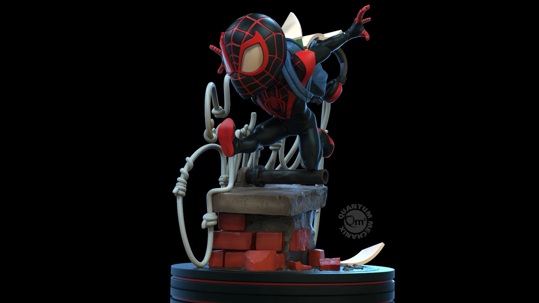 Miles Morales Spider-Man Q-Fig de Quantum Mechanix