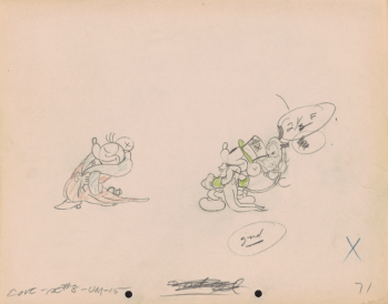 Never Before Seen Mickey Mouse Animation Sketches By Walt Disney