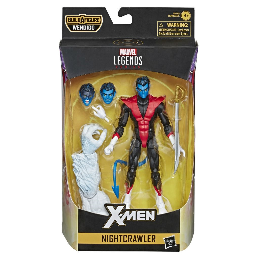 X-FORCE WOLVERINE /& BAF PIECE Marvel Legends HASBRO 2019 X MEN 6/" Inch FIGURE
