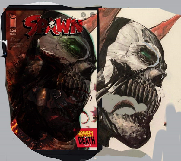 Separated At Birth: Francesco Mattina and Johnny Desjardins on Spawn.