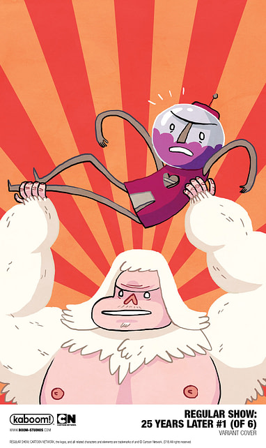 Regular Show 25 Years #1 Phan Cover