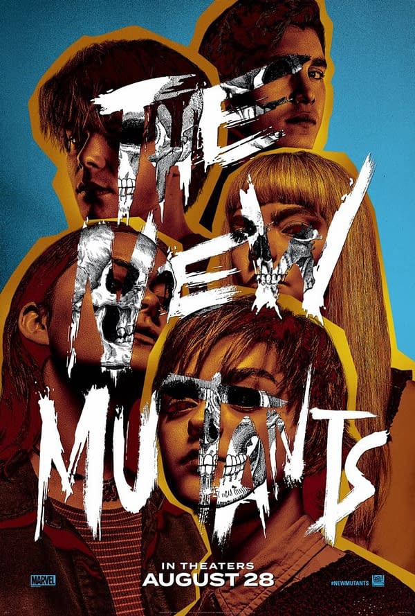 La nouvelle affiche de The New Mutants. Crédit: 20th Century Studios.