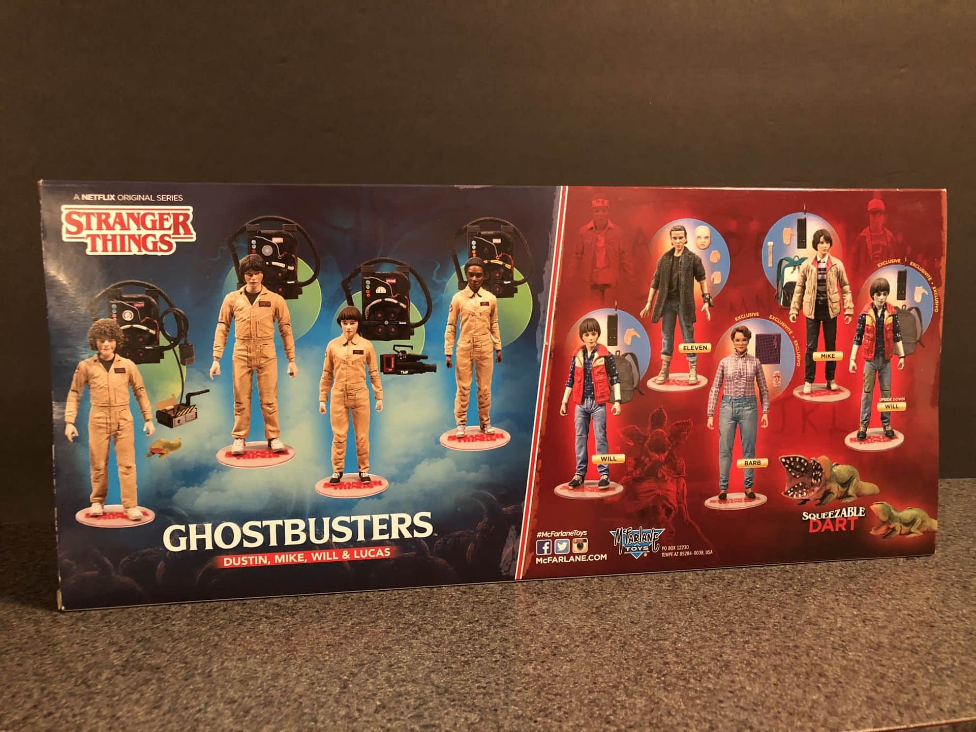 Let's Take a Look at McFarlane Toys Stranger Things Ghostbusters Figure Set
