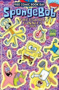 Spongebob Freestyle Funnies Unstamped NM FCBD 2016